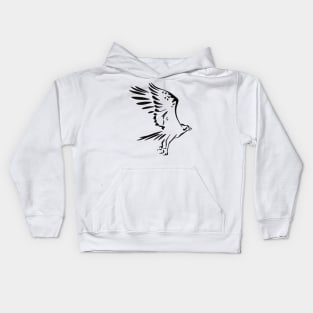 Osprey Flying Kids Hoodie